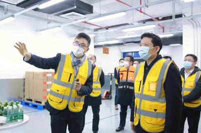 促發展、保安全!區領導前往企業開展大走訪、大排查